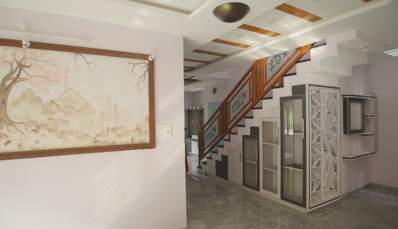 4BHK Contemporary Home in Kerala at 44 Lacs Budget