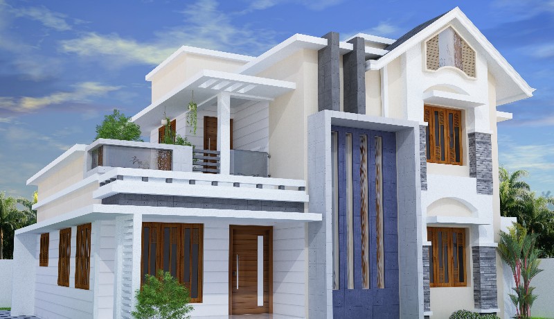 1902 Sq.ft 40 Lacs 4BHK House in Kerala